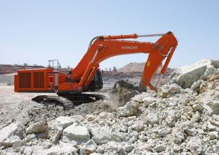 Rupsgraafmachines Hitachi ZX 870 LCR-3