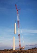Rupskranen - Traliearm Liebherr LR 1400/2