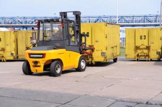 Dieselheftrucks Jungheinrich DFG 670