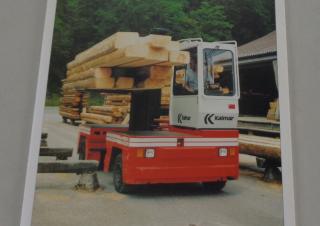 Zijlader Heftrucks Diesel Zijladers Kalmar DFQ 40/14/40 F