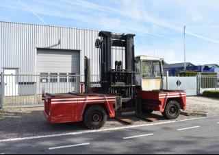 Zijlader Heftrucks Diesel Zijladers Kalmar DFQ 80/16/40 D