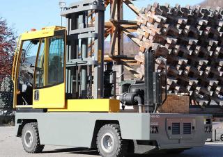 Zijlader Heftrucks Diesel Zijladers Baumann HX 35/16/40