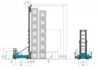 Konecranes SMV 37 G 4 S Dimensions and Size