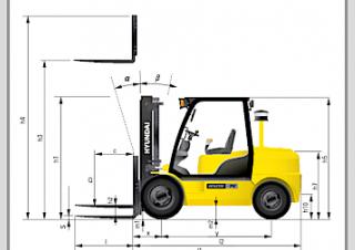 Hyundai 40 DS 7 E Dimensions and Size