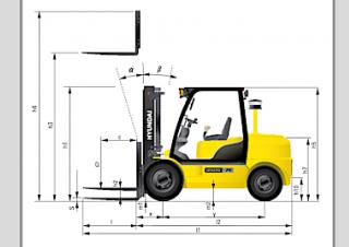 Hyundai 45 DS 7 E Dimensions and Size