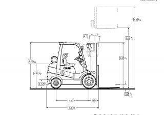 Clark C 20 D Dimensions and Size
