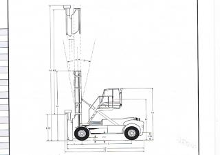 Linde C 80/4 Dimensions and Size