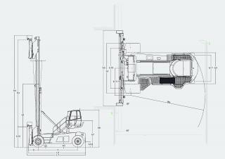 Linde C 90/7 Dimensions and Size