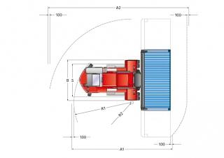 Kalmar DCE 70-40 E5 Dimensions and Size