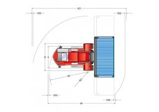 Kalmar DCE 80-45 E7 Dimensions and Size