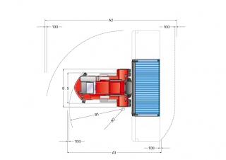 Kalmar DCE 90-45 E6 Dimensions and Size
