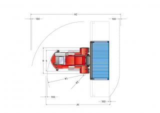 Kalmar DCE 90-45 E7 Dimensions and Size