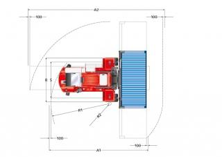 Kalmar DCF 100-45 E6 Dimensions and Size