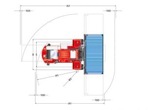 Kalmar DCF 100-45 E7 Dimensions and Size