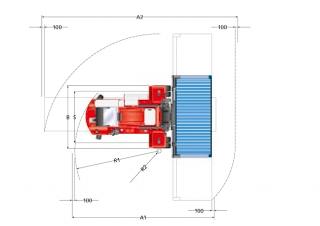 Kalmar DCF 70-40 E4 Dimensions and Size