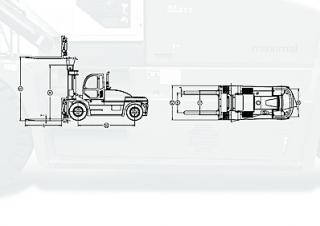Maximal FD 230 T-MWK3 Dimensions and Size