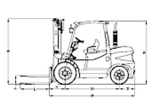 Maximal FD 50 T-M1GG3 Dimensions and Size