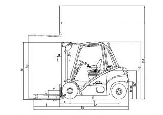 Explosieveilige vorkheftrucks Explosieveilige dieselvorkheftrucks Linde H 35 D