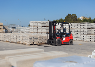 Dieselheftrucks Manitou MI 25 D