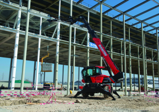 Draaiende verreiker Manitou MRT-X 1845