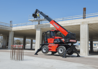Draaiende verreiker Manitou MRT-X 1845