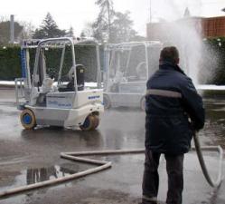 Elektrische vorkheftrucks Montini Bingo Zinc 183