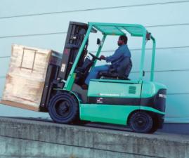 Elektrische vorkheftrucks Mitsubishi FB 25 KPAC