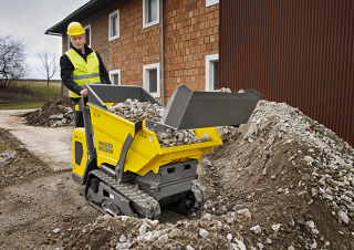 Elektrische rupsdumpers Wacker Neuson DT10e