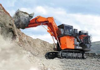 Electrische rups graafmachines Hitachi EX2000-7E
