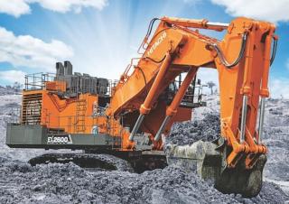 Electrische rups graafmachines Hitachi EX2600-7E