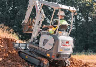 Electrische rups graafmachines Takeuchi TB 20 e
