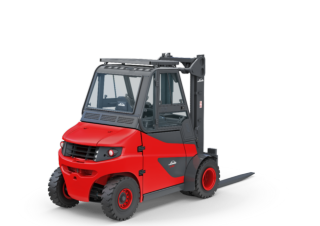 Elektrische vorkheftrucks Linde E70 triplex