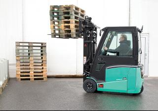Elektrische vorkheftrucks Mitsubishi FB16PN