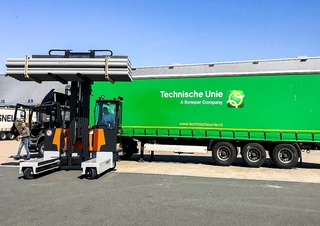Zijlader Heftrucks Elektrische zijladers Hubtex MaxX 45 EL