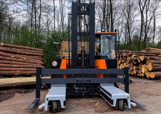 Zijlader Heftrucks Elektrische zijladers Hubtex MaxX 45 EL