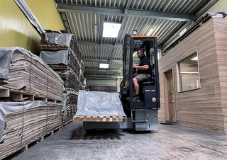 Zijlader Heftrucks Elektrische zijladers Hubtex MQ 30