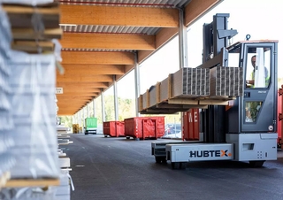 Zijlader Heftrucks Elektrische zijladers Hubtex Phoenix