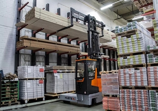 Zijlader Heftrucks Elektrische zijladers Hubtex Phoenix