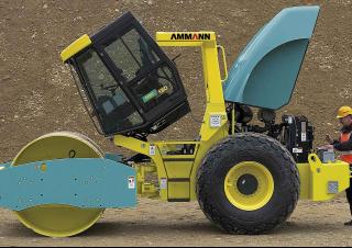 Walsen Enkele-trommelwals Ammann ASC 130 D