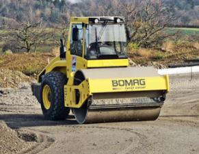 Walsen Enkele-trommelwals Bomag BW 214 DH-4