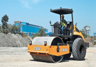 Walsen Enkele-trommelwals Case 1107EX