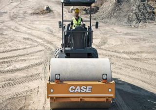 Walsen Enkele-trommelwals Case 1107EX
