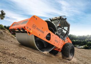 Walsen Enkele-trommelwals Hamm 3412 HT-VIO