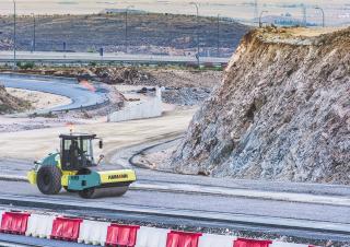 Walsen Enkele-trommelwals Ammann ARS 110