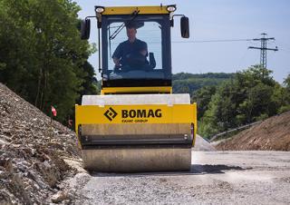 Walsen Enkele-trommelwals Bomag BW 177 D-5