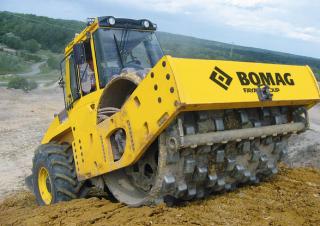 Walsen Enkele-trommelwals Bomag BW 219 PD-4