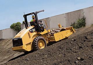 Walsen Enkele-trommelwals Caterpillar CP44B