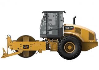 Walsen Enkele-trommelwals Caterpillar CS56B