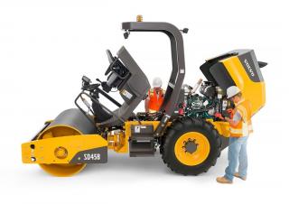 Walsen Enkele-trommelwals Volvo SD45B