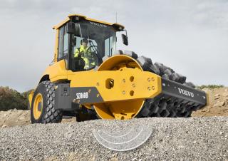 Walsen Enkele-trommelwals Volvo SD160B